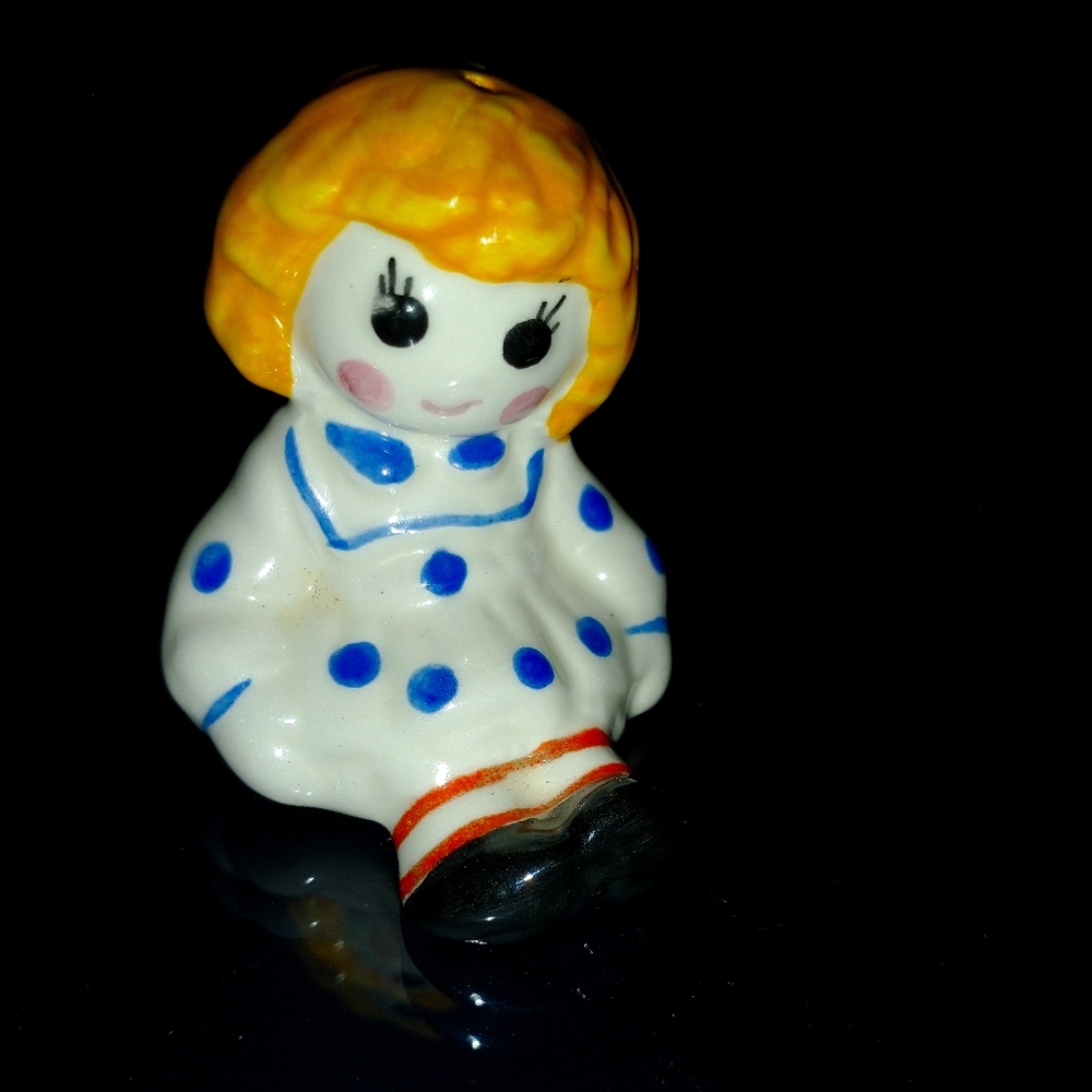 Vintage Raggedy Ann salt shaker